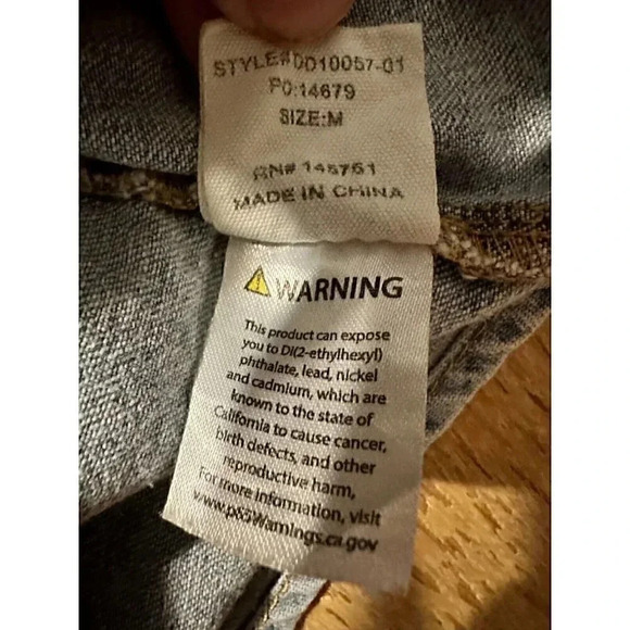 TOAST Jeans light denim shirt dress w/ pearl snaps and belt size Med - Picture 14 of 14